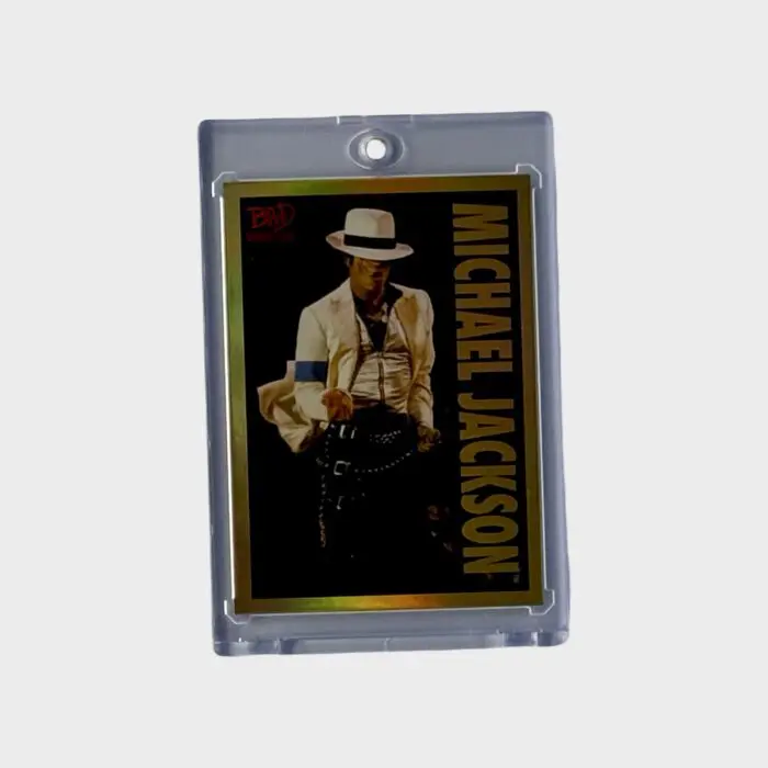 Michael Jackson BAD Tour Keepsake Trading Card # 65 Shortprint Gold 16/17