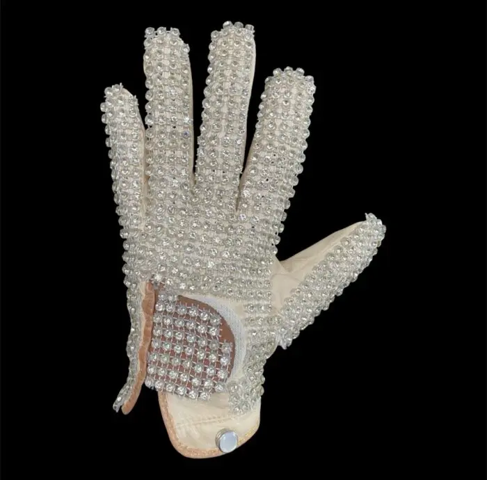 Michael Jackson Motown 25 Replica Real Glass Rhinestone Crystal Glove