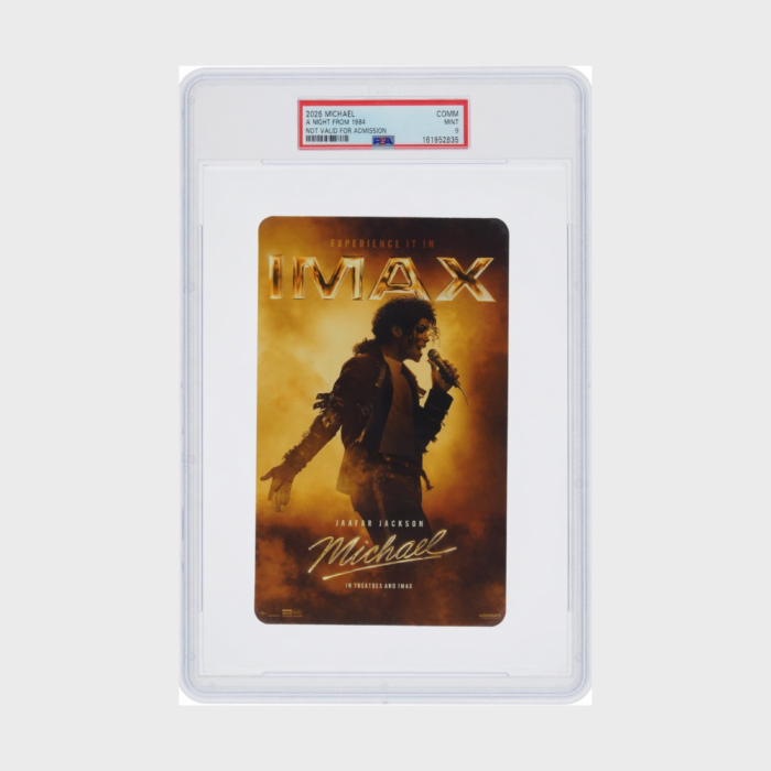 Michael (2026) IMAX Movie  USA PSA Graded Collectible Souvenir Ticket