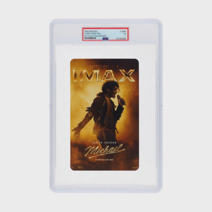 Michael (2026) IMAX Movie  USA PSA Graded Collectible Souvenir Ticket
