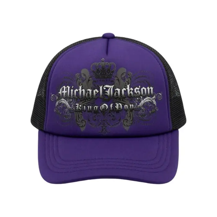 Michael Jackson 'This Is It' Purple Hat Cap