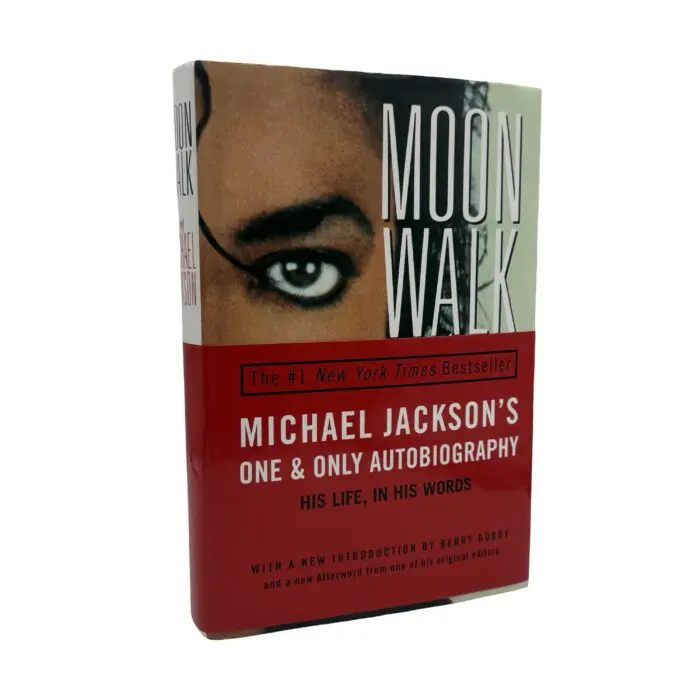 Michael Jackson 'Moonwalk' Hardback Book (UK)