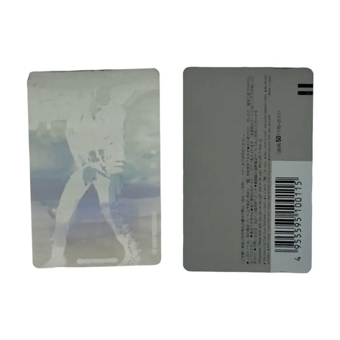 Michael Jackson BAD World Tour 1988 Phone Card Hologram (Japan)