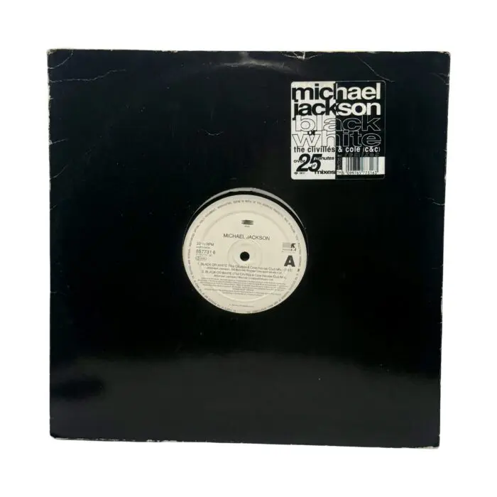 Michael Jackson Black Or White C&C Mixes 12" Single (UK)
