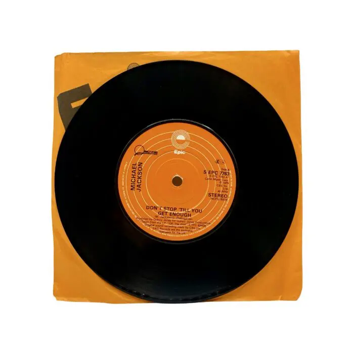 Michael Jackson 'Don't Stop Til You Get Enough' 45 Single (UK)