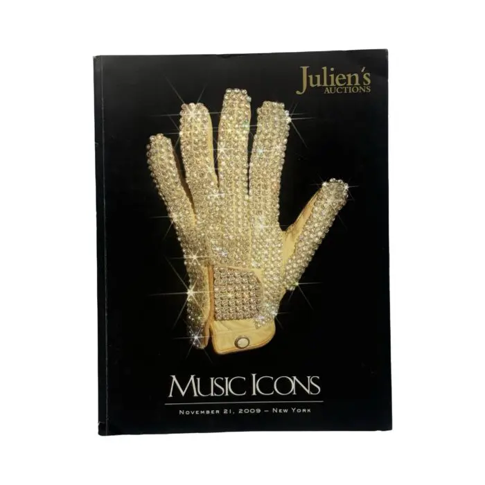 Julien's Auctions 2009 Music Icons Catalog Featuring Michael Jackson Glove