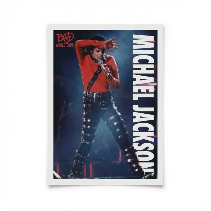 Michael Jackson BAD Tour Keepsake Trading Card #72 | Shortprint | Base
