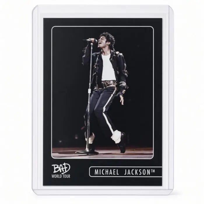 Michael Jackson BAD Tour Keepsake Trading Card #86 | Throwback | Base