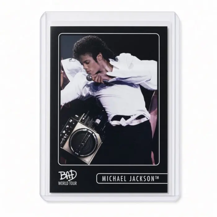 Michael Jackson BAD Tour Keepsake Trading Card #87 | Throwback | Base