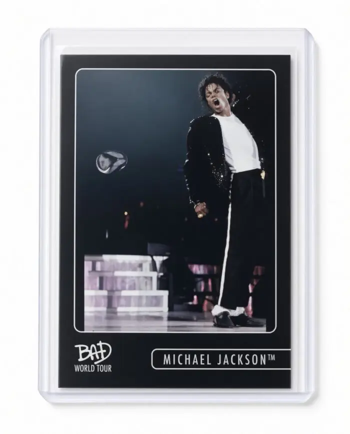 Michael Jackson BAD Tour Keepsake Trading Card #89 | Throwback | Base