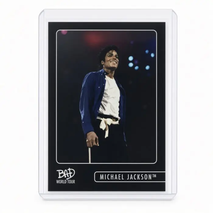 Michael Jackson BAD Tour Keepsake Trading Card #90 | Throwback | Base
