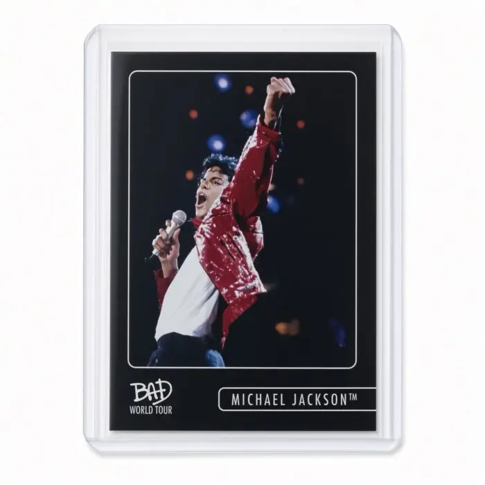 Michael Jackson BAD Tour Keepsake Trading Card #91 | Throwback | Base