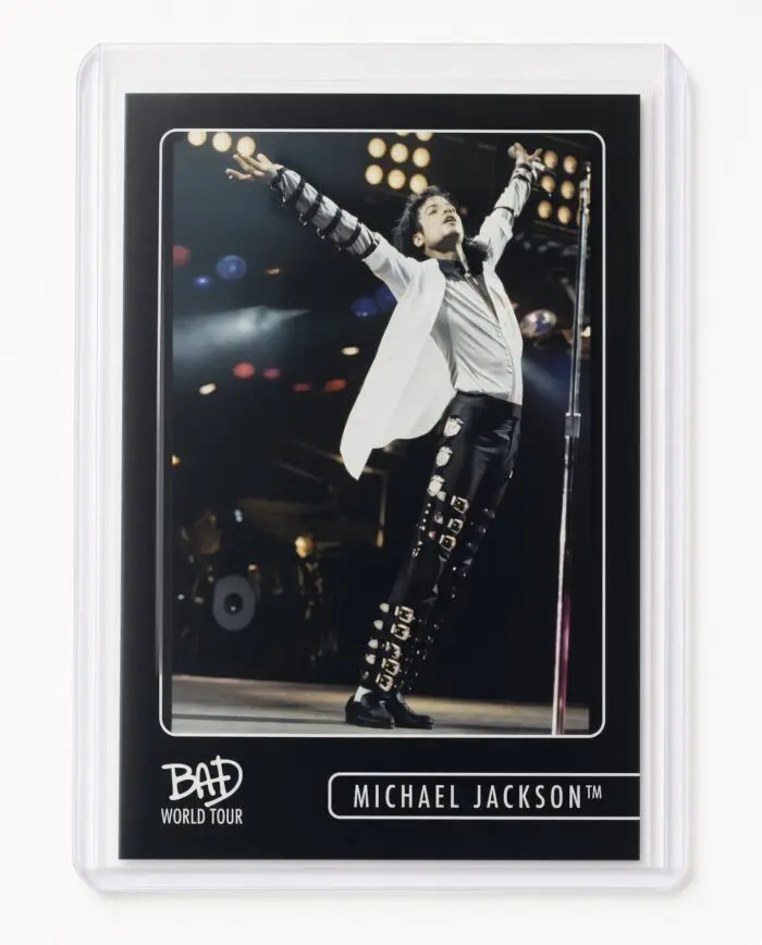 Michael Jackson BAD Tour Keepsake Trading Card #94 | Throwback | Base