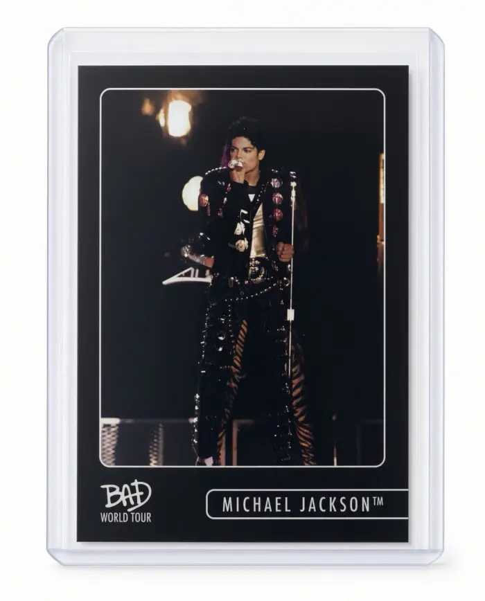 Michael Jackson BAD Tour Keepsake Trading Card #96 | Throwback | Base