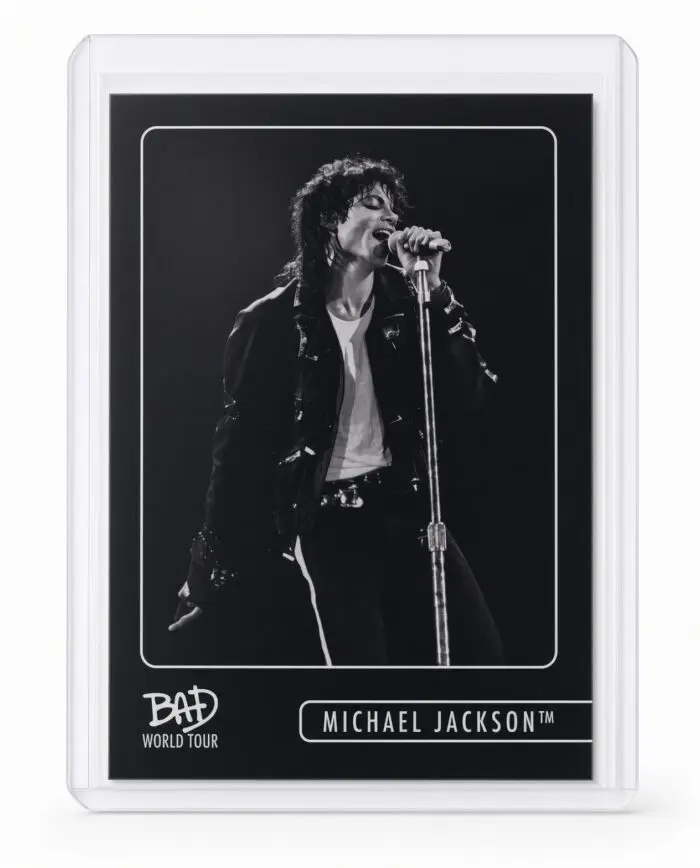 Michael Jackson BAD Tour Keepsake Trading Card #97 | Throwback | Base