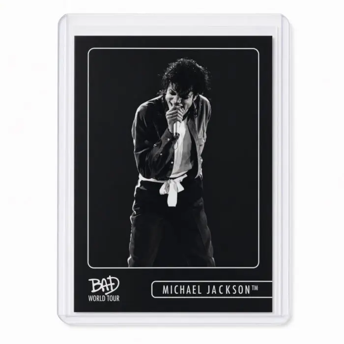 Michael Jackson BAD Tour Keepsake Trading Card #98 | Throwback | Base