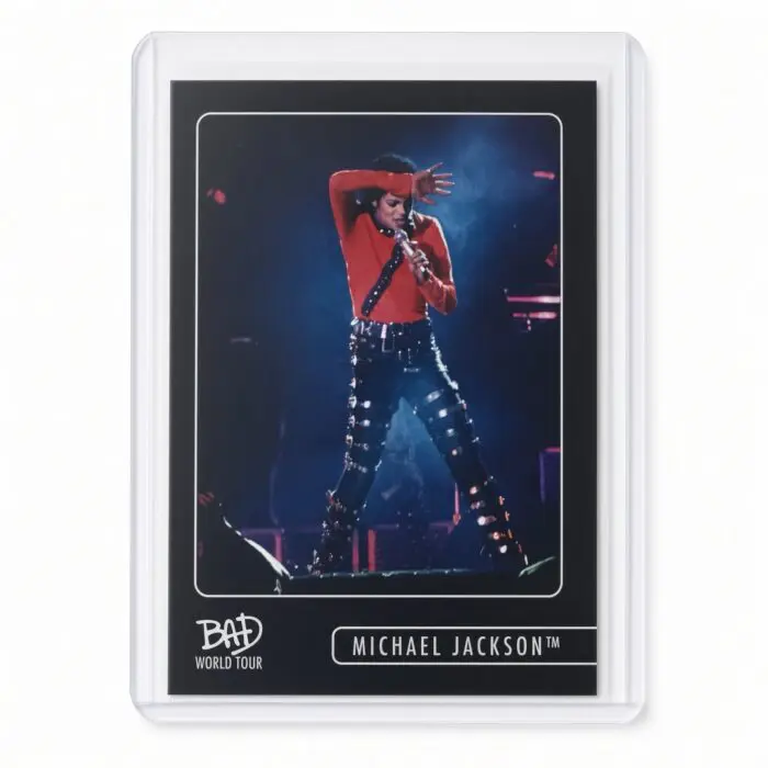 Michael Jackson BAD Tour Keepsake Trading Card #101 | Throwback | Base