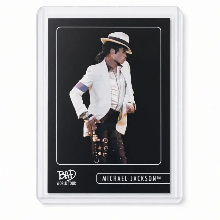 Michael Jackson BAD Tour Keepsake Trading Card #102 | Throwback | Base