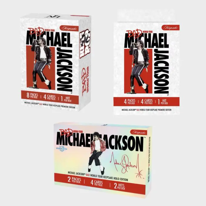 Michael Jackson BAD World Tour Keepsake 3 Box Deal