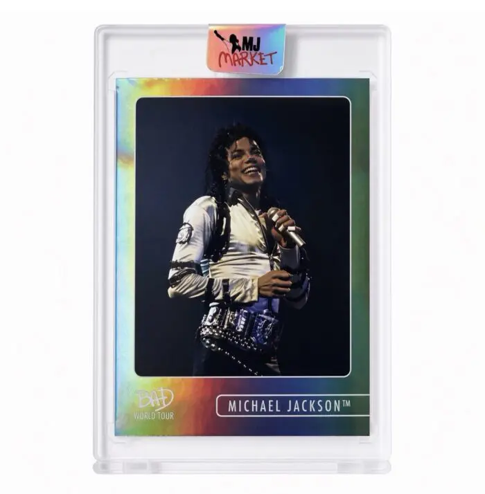 Michael Jackson BAD Keepsake #95 Throwback Foil | Platinum 15/15 OMEGA