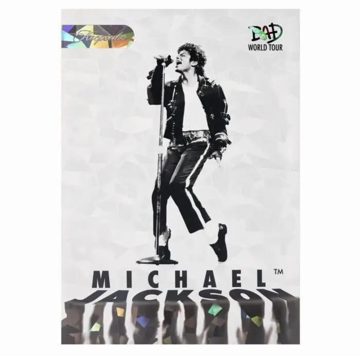 Michael Jackson Bad World Tour Keepsake FIRE #249 Platinum Cracked Ice 04/15