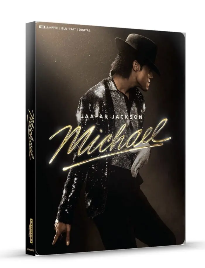 Michael Movie Walmart Steelbox Limited Edition 2 Disc Set 4K + Blu-ray