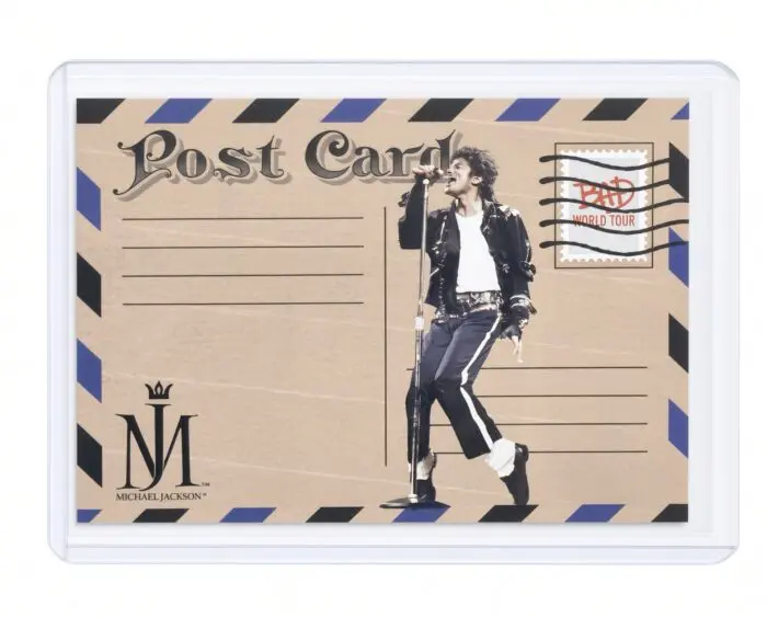 Michael Jackson BAD Tour Keepsake Trading Card #155 | Post Card | Base