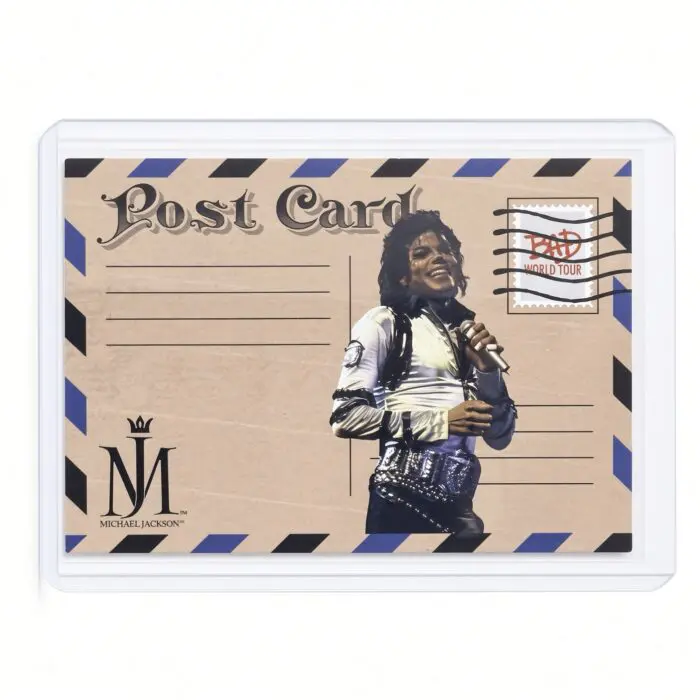 Michael Jackson BAD Tour Keepsake Trading Card #157 | Post Card | Base