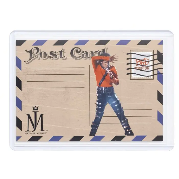 Michael Jackson BAD Tour Keepsake Trading Card #158 | Post Card | Base