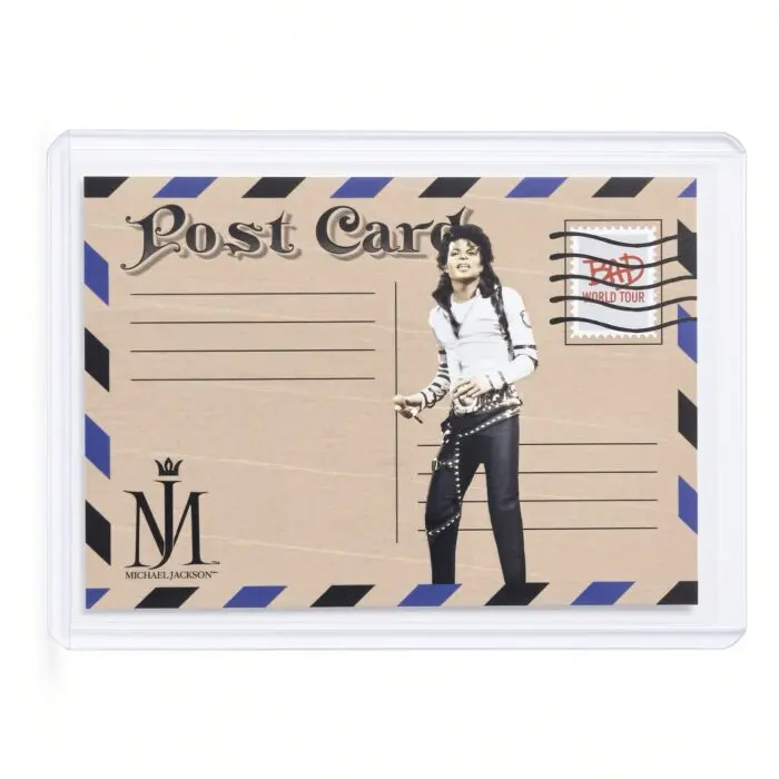 Michael Jackson BAD Tour Keepsake Trading Card #161 | Post Card | Base