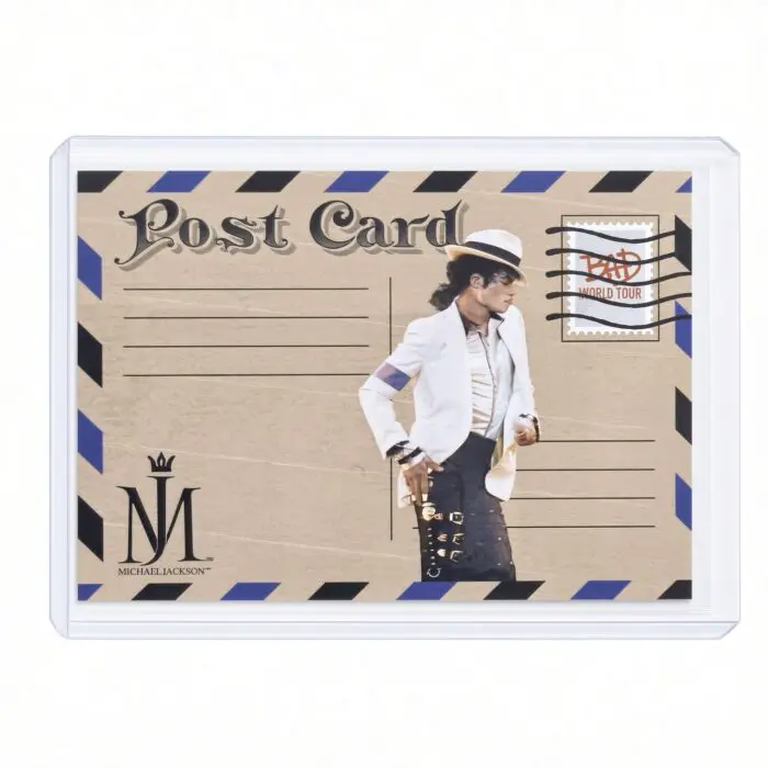 Michael Jackson BAD Tour Keepsake Trading Card #163 | Post Card | Base