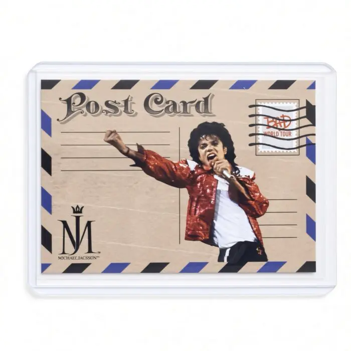 Michael Jackson BAD Tour Keepsake Trading Card #165 | Post Card | Base