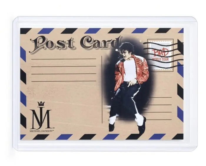 Michael Jackson BAD Tour Keepsake Trading Card #167 | Post Card | Base