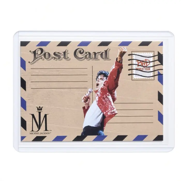 Michael Jackson BAD Tour Keepsake Trading Card #168 | Post Card | Base