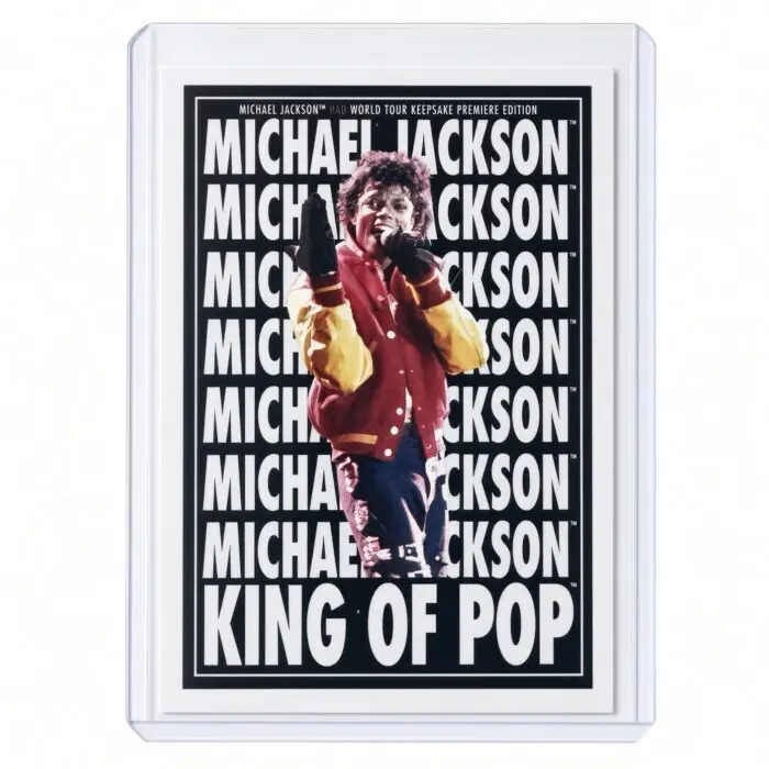 Michael Jackson BAD Tour Keepsake Trading Card #181 | Poster | Base