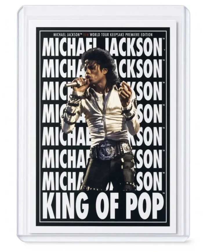 Michael Jackson BAD Tour Keepsake Trading Card #184 | Poster | Base
