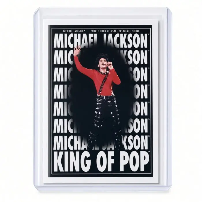 Michael Jackson BAD Tour Keepsake Trading Card #185 | Poster | Base