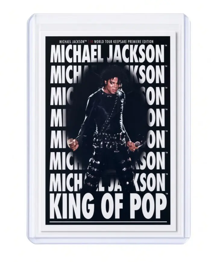 Michael Jackson BAD Tour Keepsake Trading Card #190 | Poster | Base