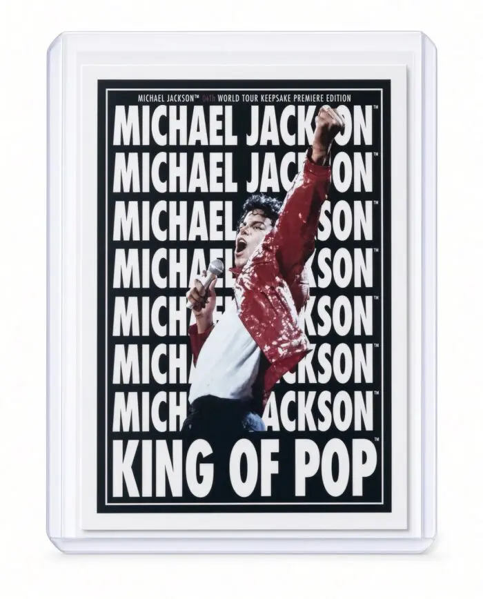 Michael Jackson BAD Tour Keepsake Trading Card #192 | Poster | Base