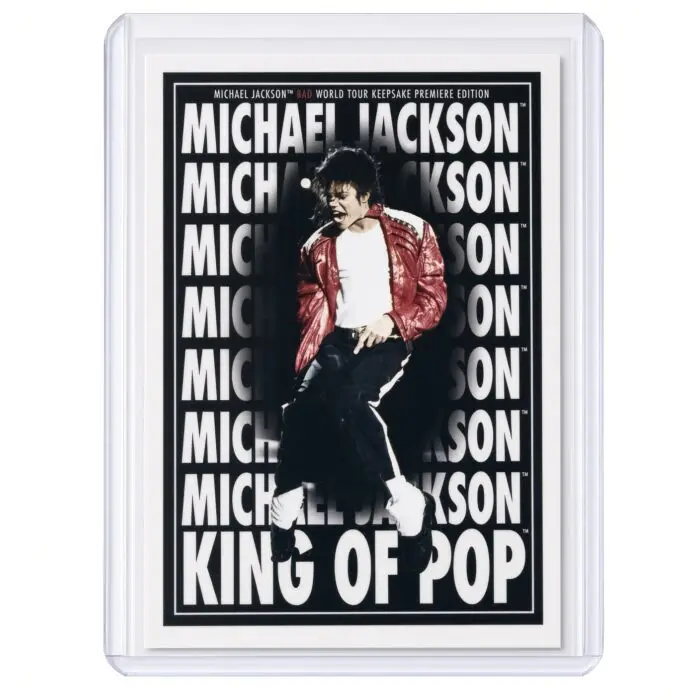 Michael Jackson BAD Tour Keepsake Trading Card #193 | Poster | Base