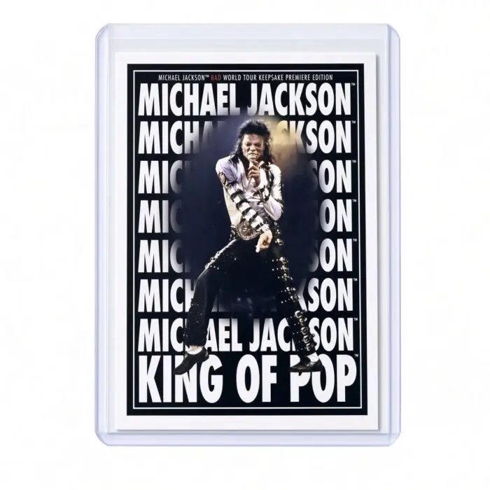Michael Jackson BAD Tour Keepsake Trading Card #195 | Poster | Base