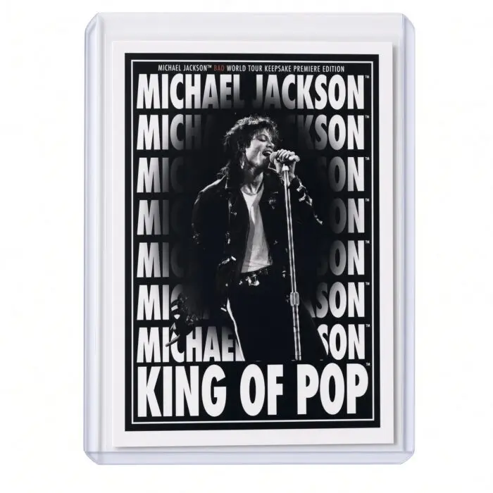 Michael Jackson BAD Tour Keepsake Trading Card #177 | Poster | Base