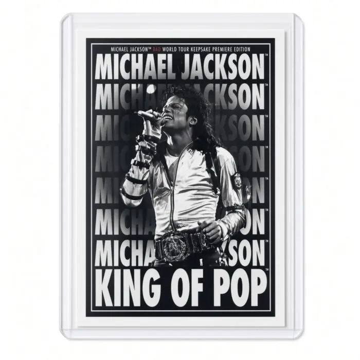 Michael Jackson BAD Tour Keepsake Trading Card #189 | Poster | Base