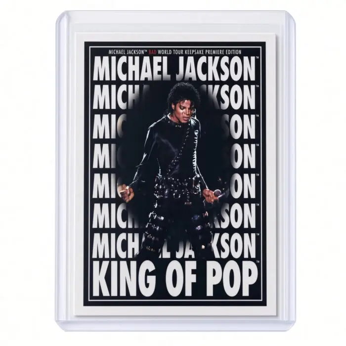 Michael Jackson BAD Tour Keepsake Trading Card #190 | Poster | Base