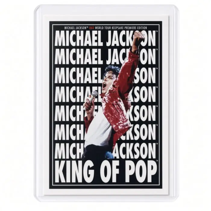 Michael Jackson BAD Tour Keepsake Trading Card #192 | Poster | Base