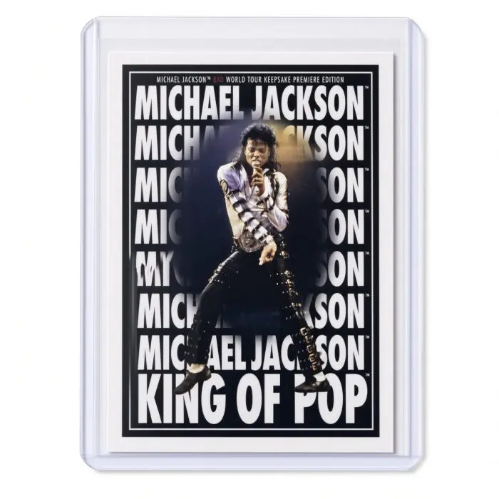 Michael Jackson BAD Tour Keepsake Trading Card #195 | Poster | Base