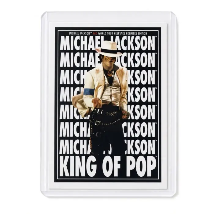 Michael Jackson BAD Tour Keepsake Trading Card #200 | Poster | Base