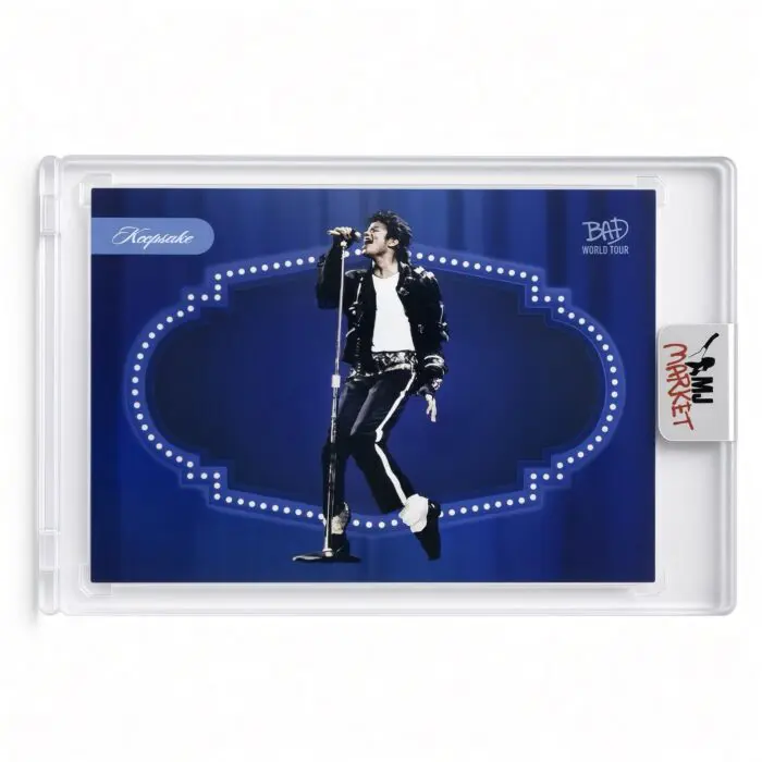 Michael Jackson BAD Tour Keepsake Trading Card #256 | Now Presenting | Base
