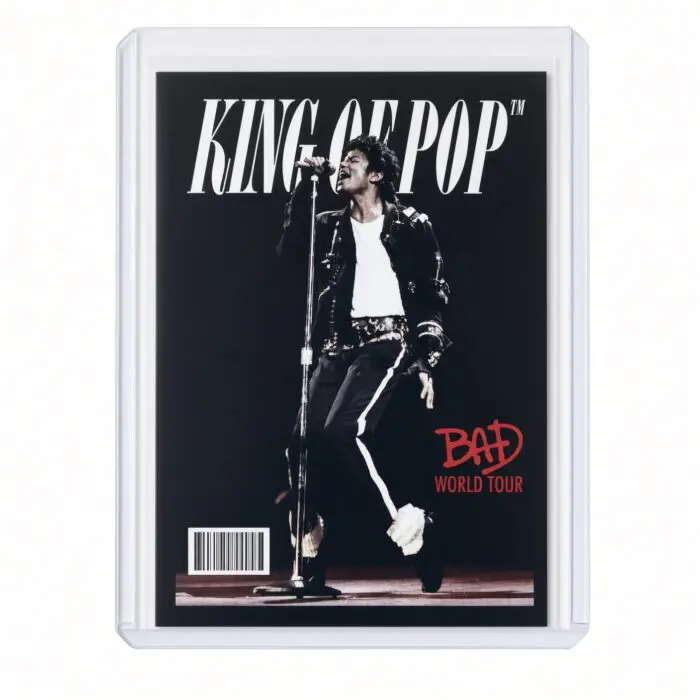 Michael Jackson BAD Tour Keepsake Trading Card #254 | Headlines | Base