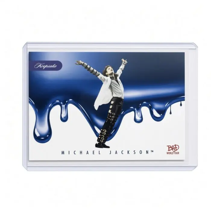 Michael Jackson BAD Tour Keepsake Trading Card #241 | DRIP | Base